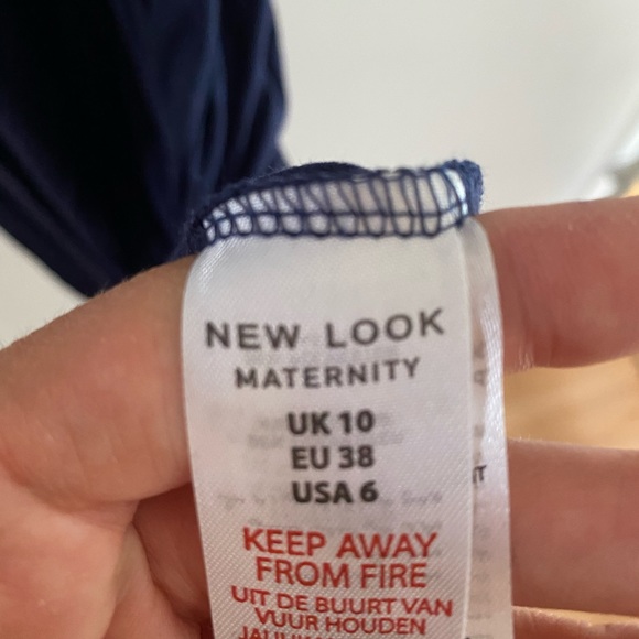 🌼 2/$25 ASOS Navy Maternity Maxi Dress - Picture 4 of 4